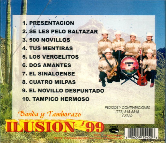 Banda y Tamborazo Ilusion 99 (CD De Nueva Cuenta) ROMEX-1545