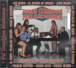 Puros Corridos Malandrines (CD Somos Malandrines Y Que) AJR-285