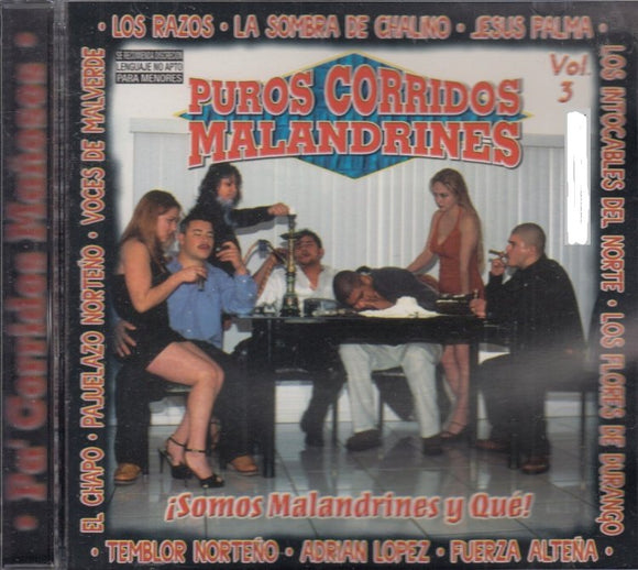 Puros Corridos Malandrines (CD Somos Malandrines Y Que) AJR-285