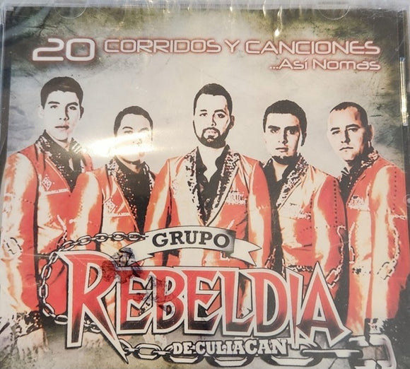 Rebeldia de Culiacan (CD 20 Corridos y Canciones, Asi Nomas) HYPH-10775
