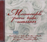 Memorable Para Toda Ocasion (CD Varios Artistas) EMIX-65053