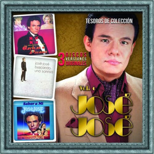 Jose Jose (3CD Gavilan o Paloma, Buscando Una Sonrisa, Sabor A Mi) SMEM-82316