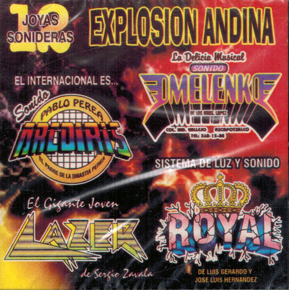 Explosion Andina (CD Varios Artistas - 12 Joyas Sonideras CDLLA-029)