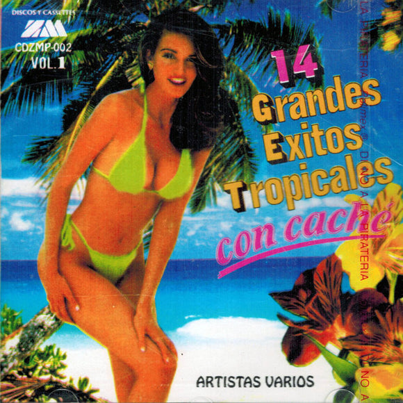 14 Grandes Exitos Tropicales (CD Con Cache) Cdzmp-002