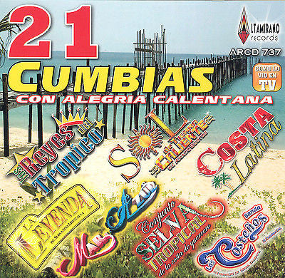 Varios Artistas (CD 21 Cumbias Con Alegria Calentana) AR-737