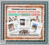 Veracruz - Tabasco - Chiapas (3CDs Tesoros de Coleccion, Mexico Musical) Sony-888837597821