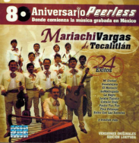 Mariachi Vargas de Tecalitlan (CD 24 Exitos 80 Aniversario) Peerless-5764457