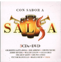 Con Sabor a Salsa (3CDs+DVD Varios Artistas) Sony-889854406622