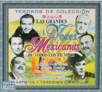 Grandes Voces Mexicanas De Todos Los Tiempos (3CDs Tesoros de Coleccion) Sony-887254388722