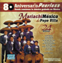 Mariachi Mexico de Pepe Villa (CD 24 Exitos 80 Aniversario) Peerless-5053105764556