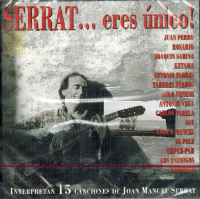 Joan Manuel Serrat (CD Serrat... Eres Unico Varios Interpretan 15 Canciones de:) BMG-31323 N/AZ