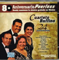 Cuarteto Rufino (CD 24 Inolvidables, 80 Aniversario) 5053105791255