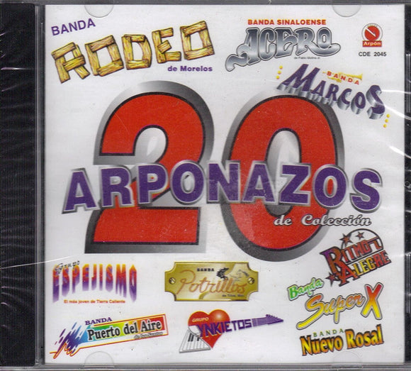 20 CD Arponazos de Coleccion CDE-2045