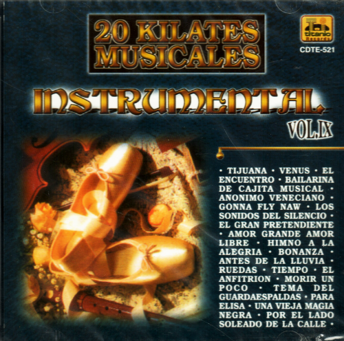 London Sound Orchestra (CD, 20 Kilates Instrumentales) Cdte-521