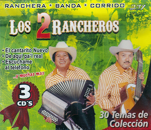 Dos Rancheros (3CDs Ranchera - Banda - Corrido) DMY-3007