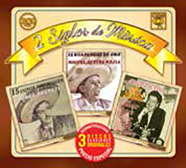 2 Siglos De Musica (Miguel A Mejia, Jorge Negrete Y Jose A Jimenez 3CDs) Sony-593325