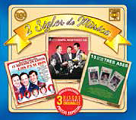 2 Siglos De Musica (Los Panchos, Los Tres Ases Y Hermanos Martinez Gil 3CDs) Sony-592980