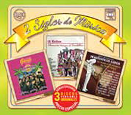 2 Siglos de Musica (Mariach Vargas, Mariachi Gama 1000 y Mariachi Jalisco 3 CDs) Sony-593569