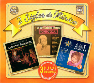 2 Siglos de Musica (Chelo Silva, Amaparo Montes y Lupita Palomera 3 Cds) Sony-594230