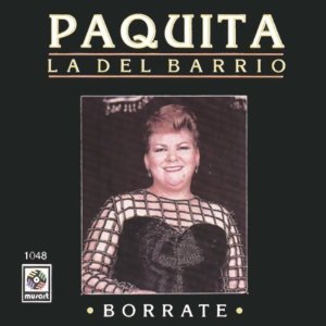 Paquita La Del Barrio (CD Borrate) CDP-1048
