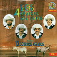 4 Grandes Del Norte (CD 15 Corridos Pesados) AJR-162 ob