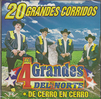 4 Grandes Del Norte (CD 20 Grandes Corridos) Acuario-835 ob