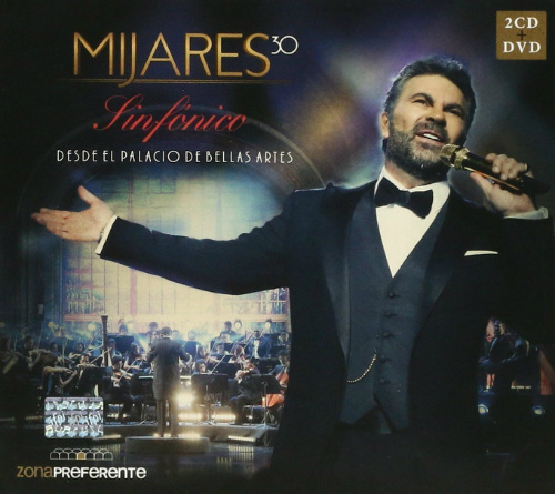 Mijares (2CDs+DVD 30 Sinfonico) Warner-879259