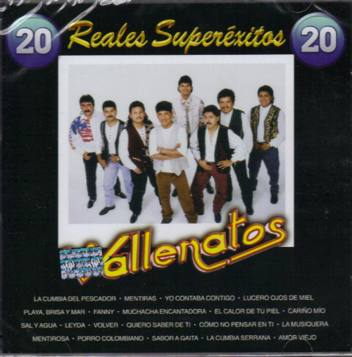 Vallenatos (CD 20 Reales Super Exitos) Disa-602527252193