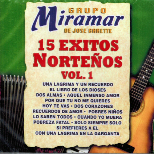 Miramar (CD 15 Exitos Nortenos Volumen 1) CDVAR-547757
