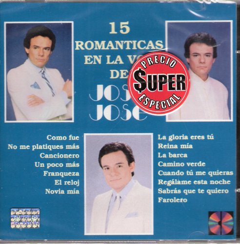 Jose Jose (CD 15 Romanticas) BMG-10055 Ob N/Az