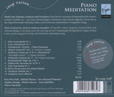 Piano Meditation (CD Various Artists) WEAX-710727 MX N/AZ