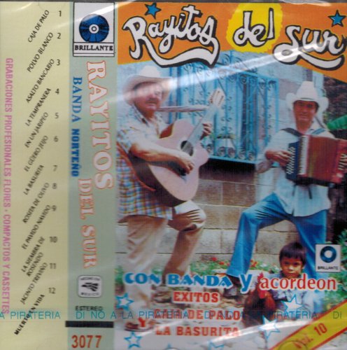 Rayitos Del Sur (CD Vol#10 Con Banda Y Acordeon) 3077) CDC-3077 OB