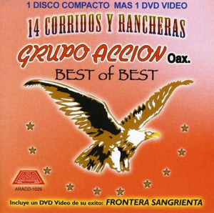 Accion Oaxaca Grupo (CD+DVD 14 Corridos Y Rancheras) Aracd-1029 OB