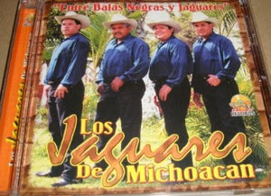 Jaguares De Michoacan (CD Entre Balas Negras y Jaguares) Jrcd-007 ob