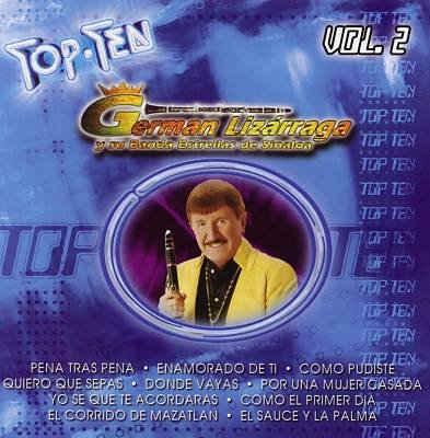 German Lizarraga Estrellas Sinaloa (CD Top Ten 2) 801472918523