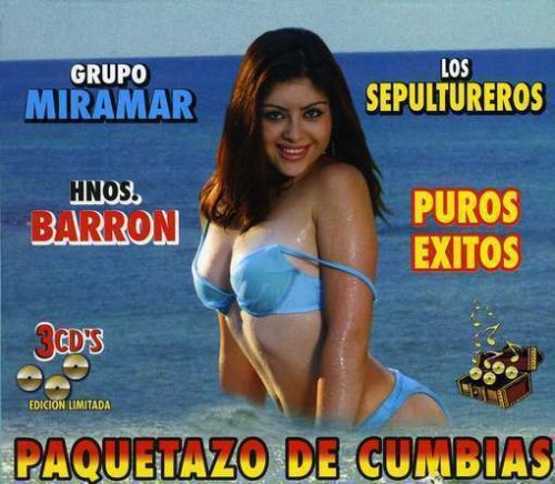 Miramar, Barron, Sepultureros (3CD Paquetazo De Cumbias) FD-035 OB