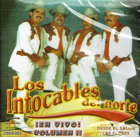Intocables Del Norte (CD En Vivo desde Culiacan Sinaloa Volumen 2) Cdds-063