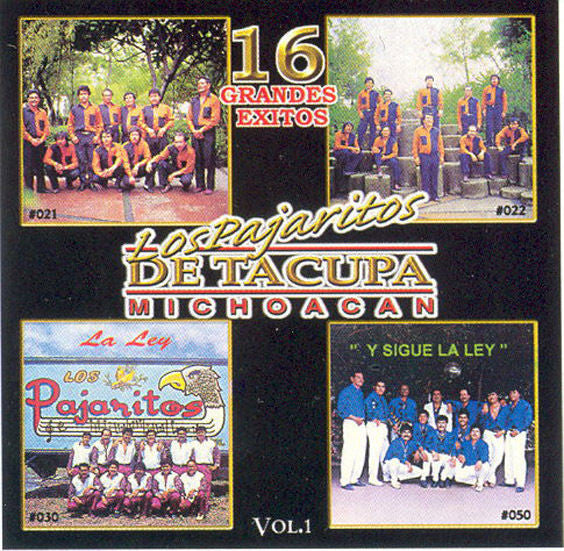 Pajaritos De Tacupa Michoacan (CD 16 Grandes Exitos Vol#1) BRCD-074