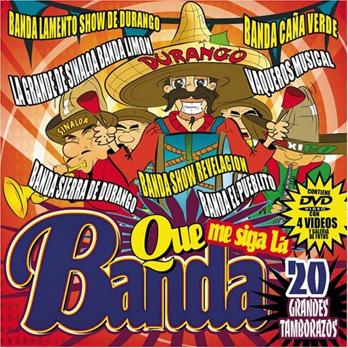 Varios Artistas (Que Me Siga La Banda, CD-DVD) 808835174503 USADO