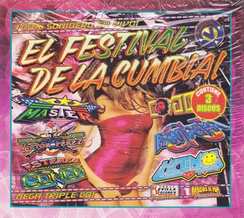 Festival De La Cumbia (3CD 100% Sonidero En Vivo) ULTIMA-1237 OB