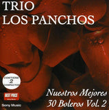 Trio Los Panchos (2CD Vol#2 Nuestros 30 Mejores Boleros) COLUMBIA-4872 OB N/AZ