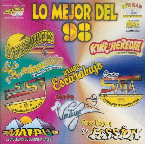 Mejor Del 98 (Varios Artistas, CD) Cdbmr-012