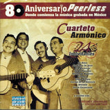 Cuarteto Armonico (CD 24 Exitos 80 Aniversario) Peerless-5053105775453