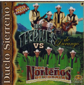 Titanes De Durango - Los Nortenos De Cosala (CD Puros Corridos) Arcd-1025 OB