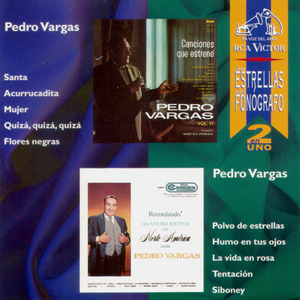Pedro Vargas (CD Las Estrellas Del Fonografo) 743213228921