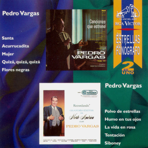 Pedro Vargas (CD Las Estrellas Del Fonografo) 743213228921