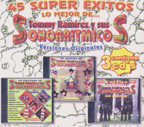 Tommy Ramirez (3CD 45 Super Exitos Lo Mejor De) TRICD-3020