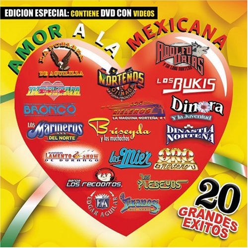 Amor a La Mexicana (Varios Artistas, CD+DVD) 808835234603 n/az