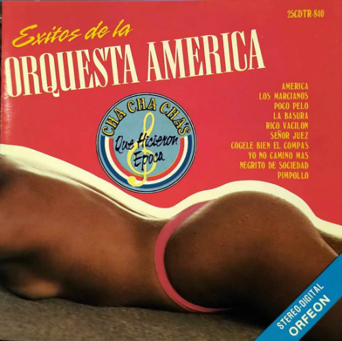America, Orquesta (CD Cha Cha Cha Exitos de La) 25CDTR-840