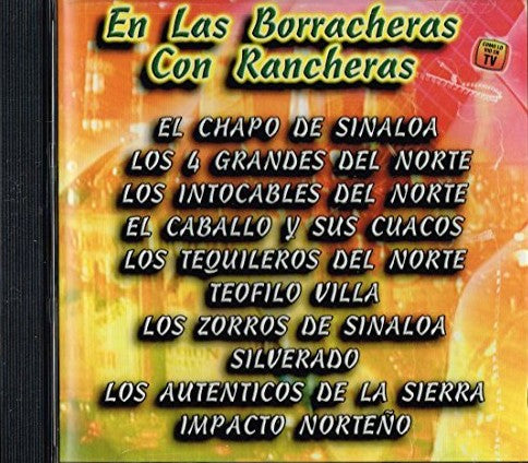 En Las Borracheras (CD Con Rancheras, Varios Artistas) LIDE-50224 CH